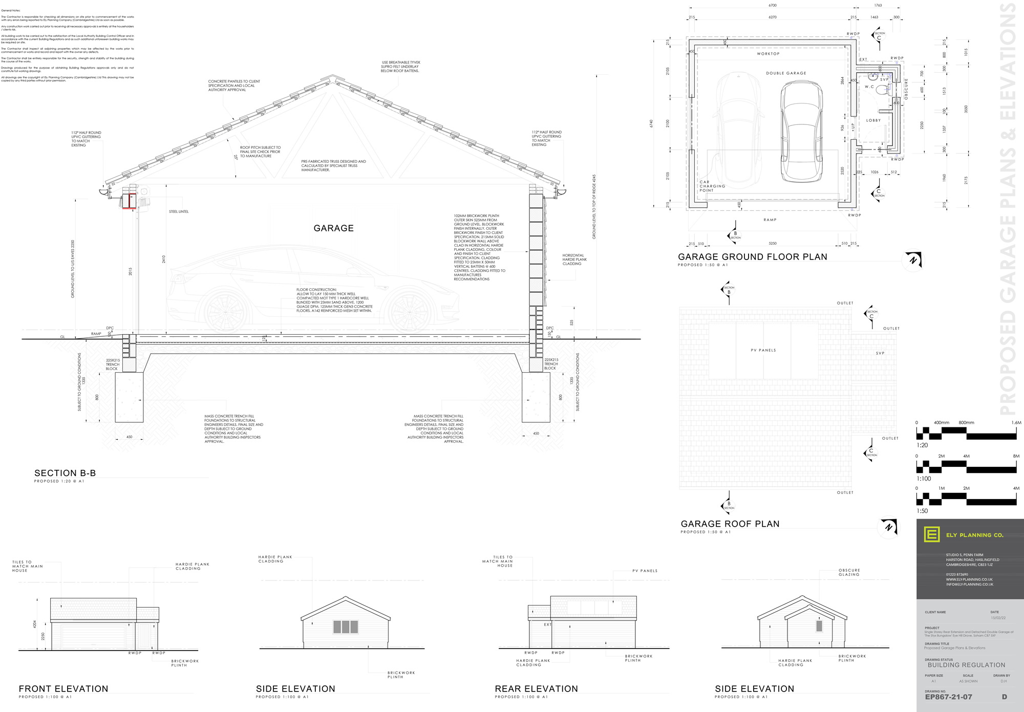 Ely Building Plans, Cambridge House Plans, Planning Applications