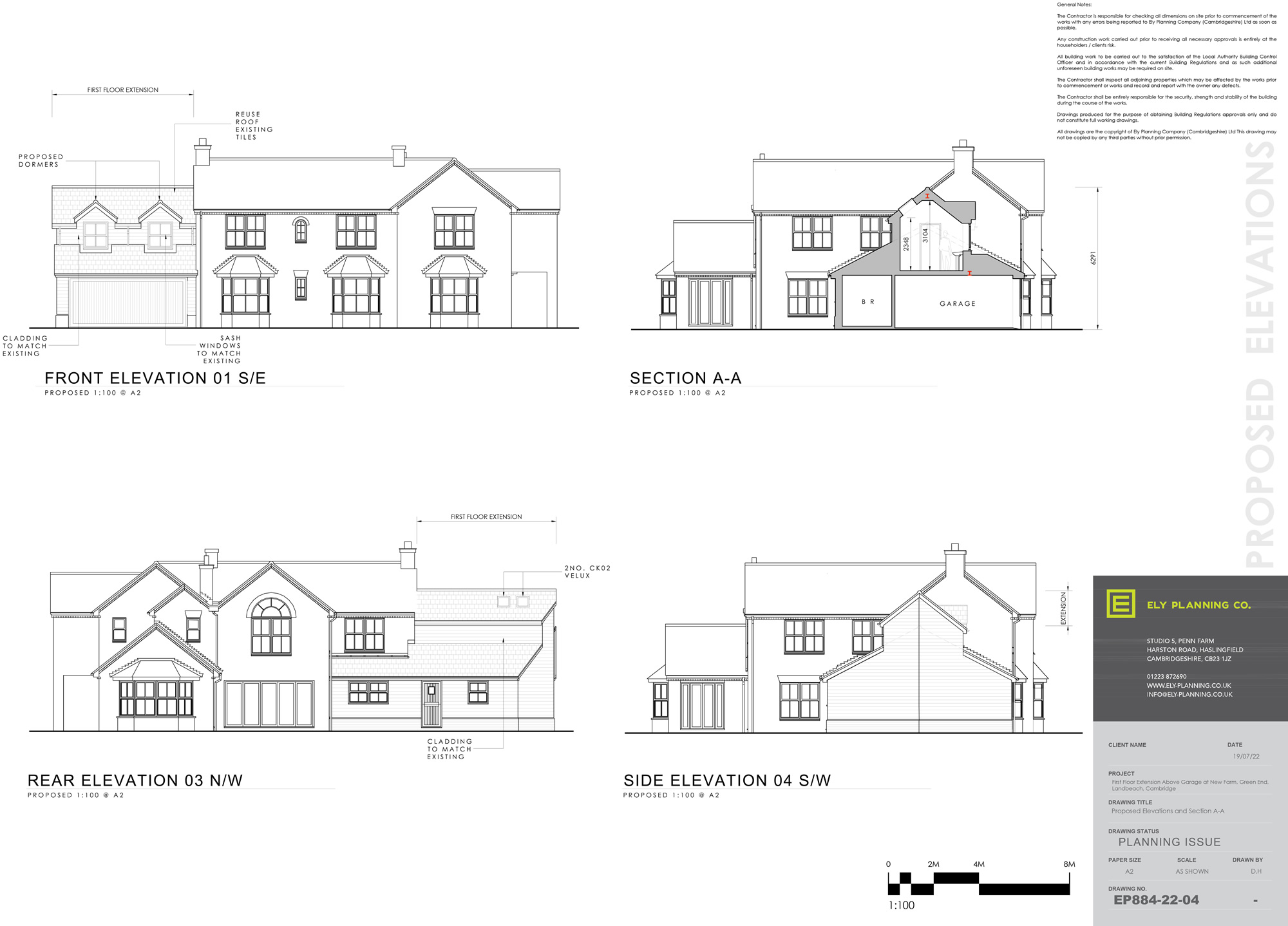 Ely Building Plans, Cambridge House Plans, Planning Applications